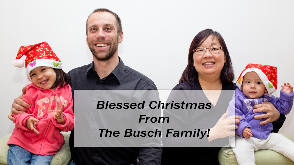 Busch Family Christmas 2014